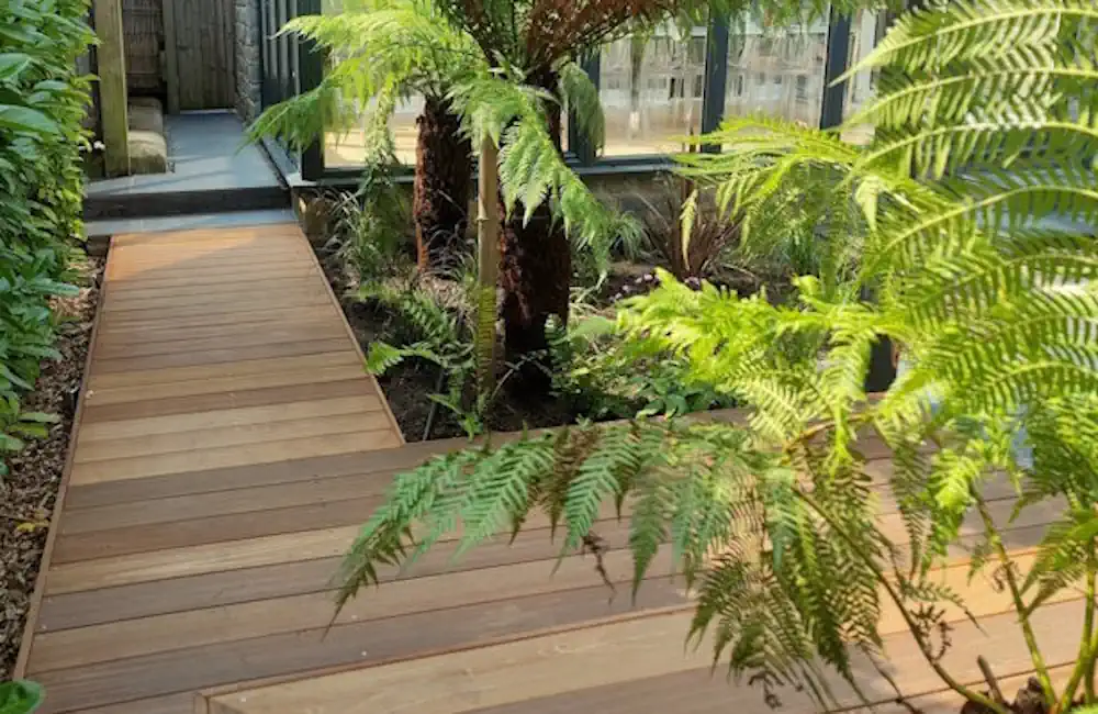 Balau decking smooth