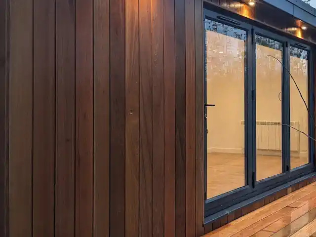 Balau Hardwood cladding building