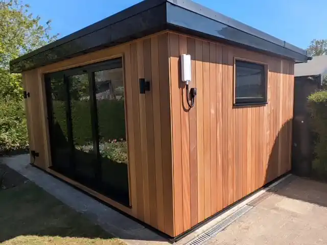 Balau Shadow Gap Hardwood cladding building