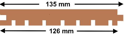 Co2 Balau Imported Larch t and g cladding